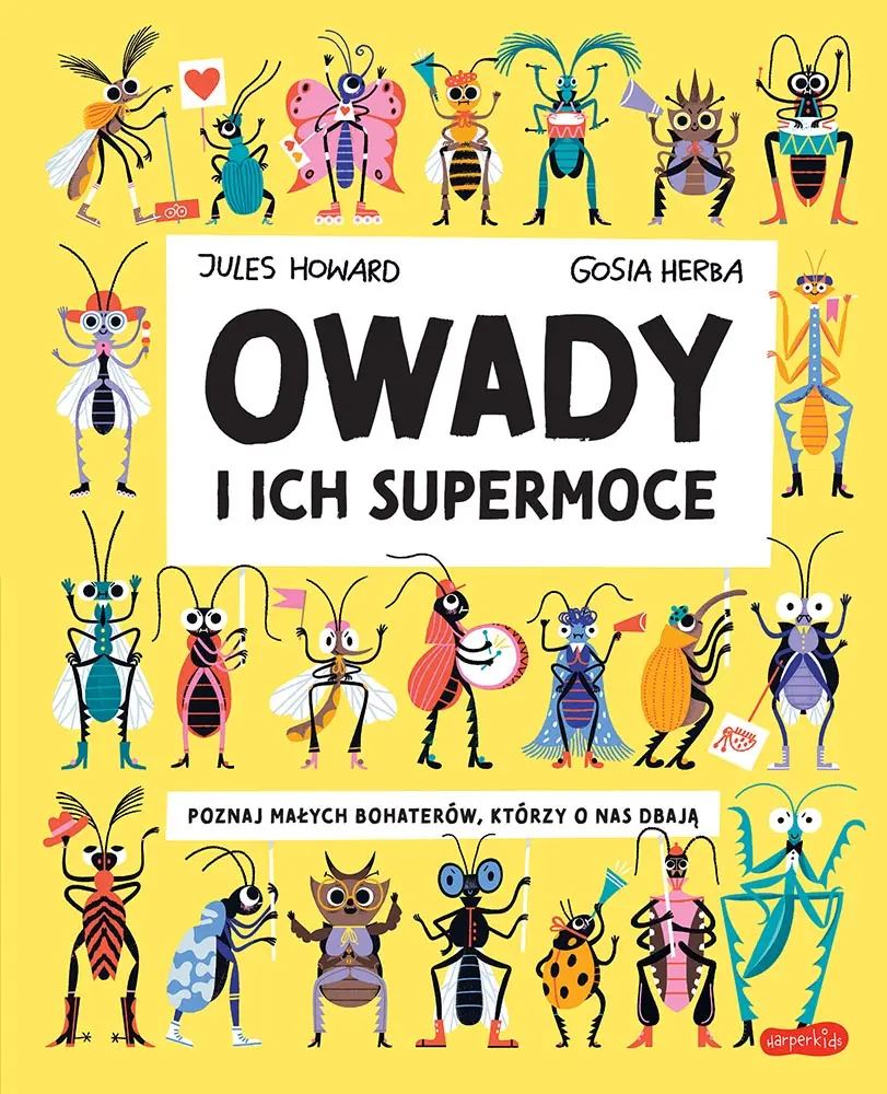 Akademia mądrego dziecka. Owady i ich supermoce - Książki