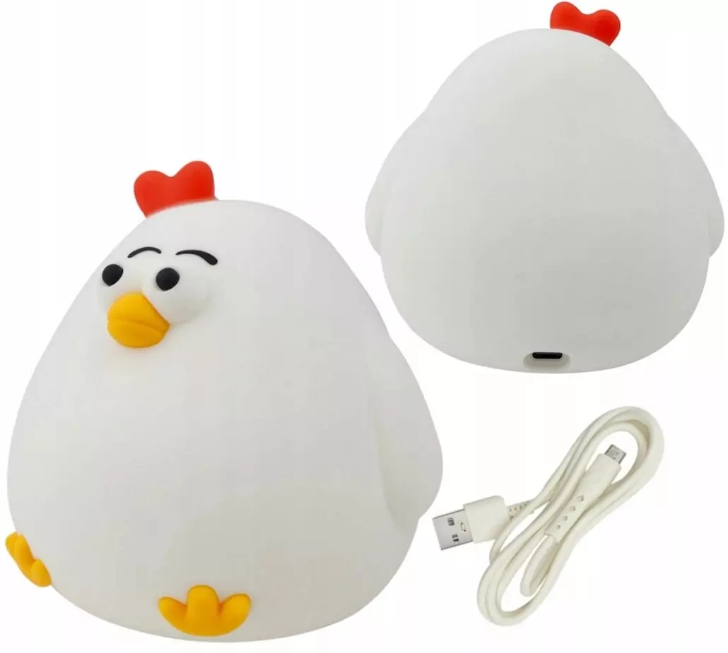 Lampka nocna LED kura - Mama i dziecko