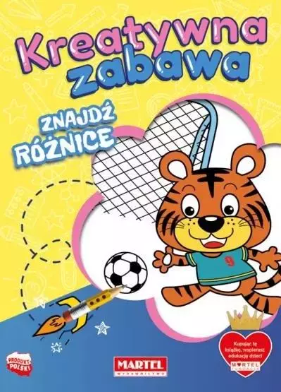 Kreatywna zabawa. Znajdź różnice - Książki