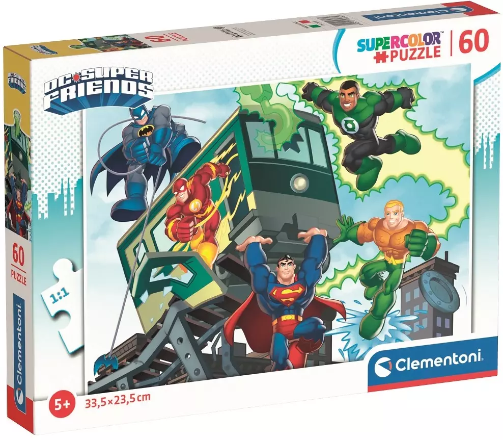 Puzzle 60 lementów. DC Super Friends