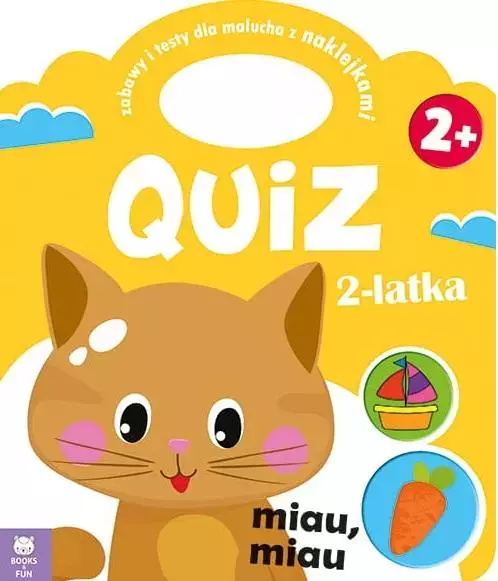 Quiz 2-latka. Kotek - Książki