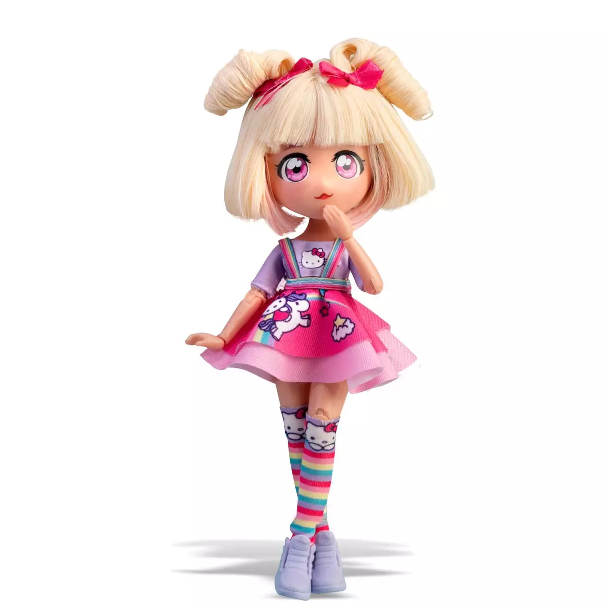 MANGA HELLO KITTY Blond, lalka, 19.5 cm - Zabawki