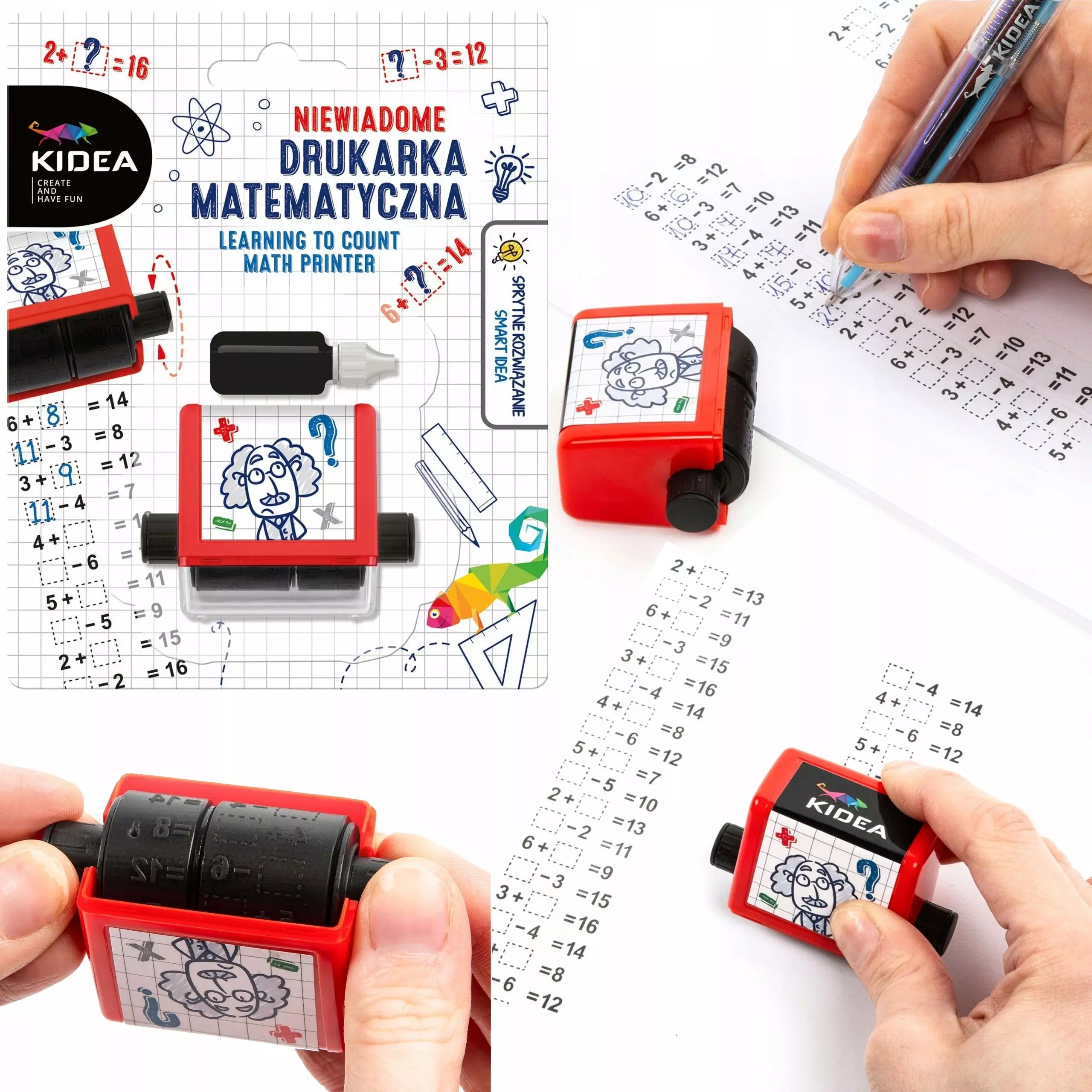 Drukarka Matematyczna Niewiadome Derform Kidea B/c - Zabawki