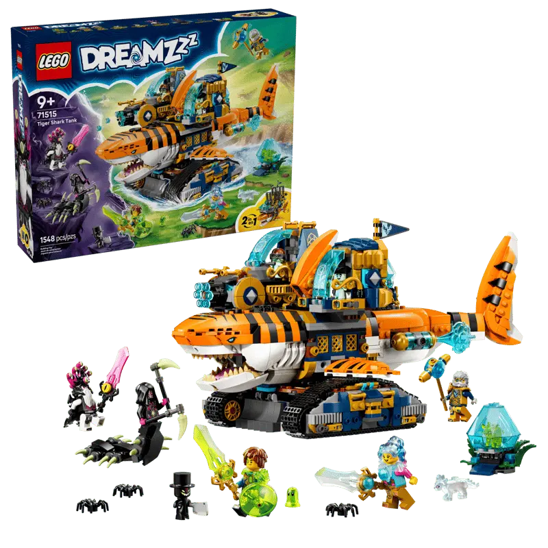 LEGO DREAMZzz™ Rekinoczołg tygrysi 71515 - Zabawki