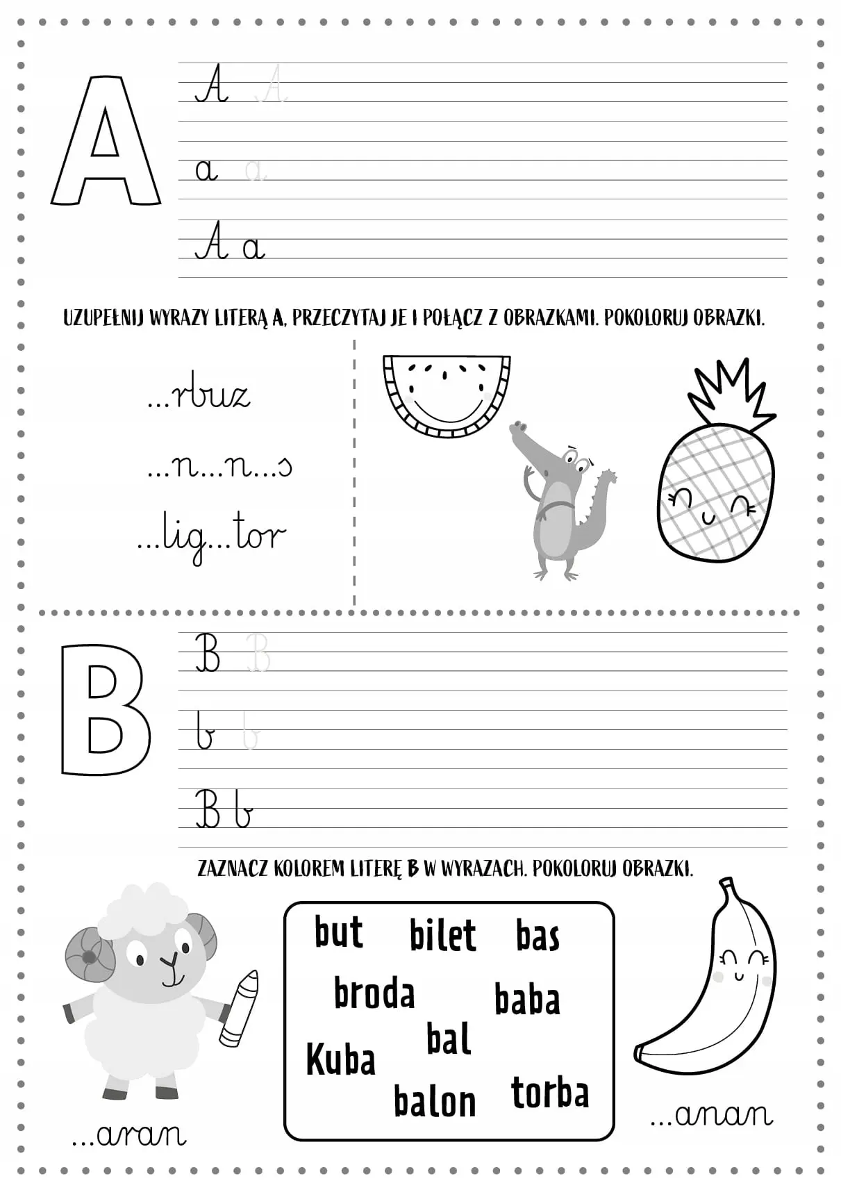 UCZĘ SIĘ LITEREK - Książki