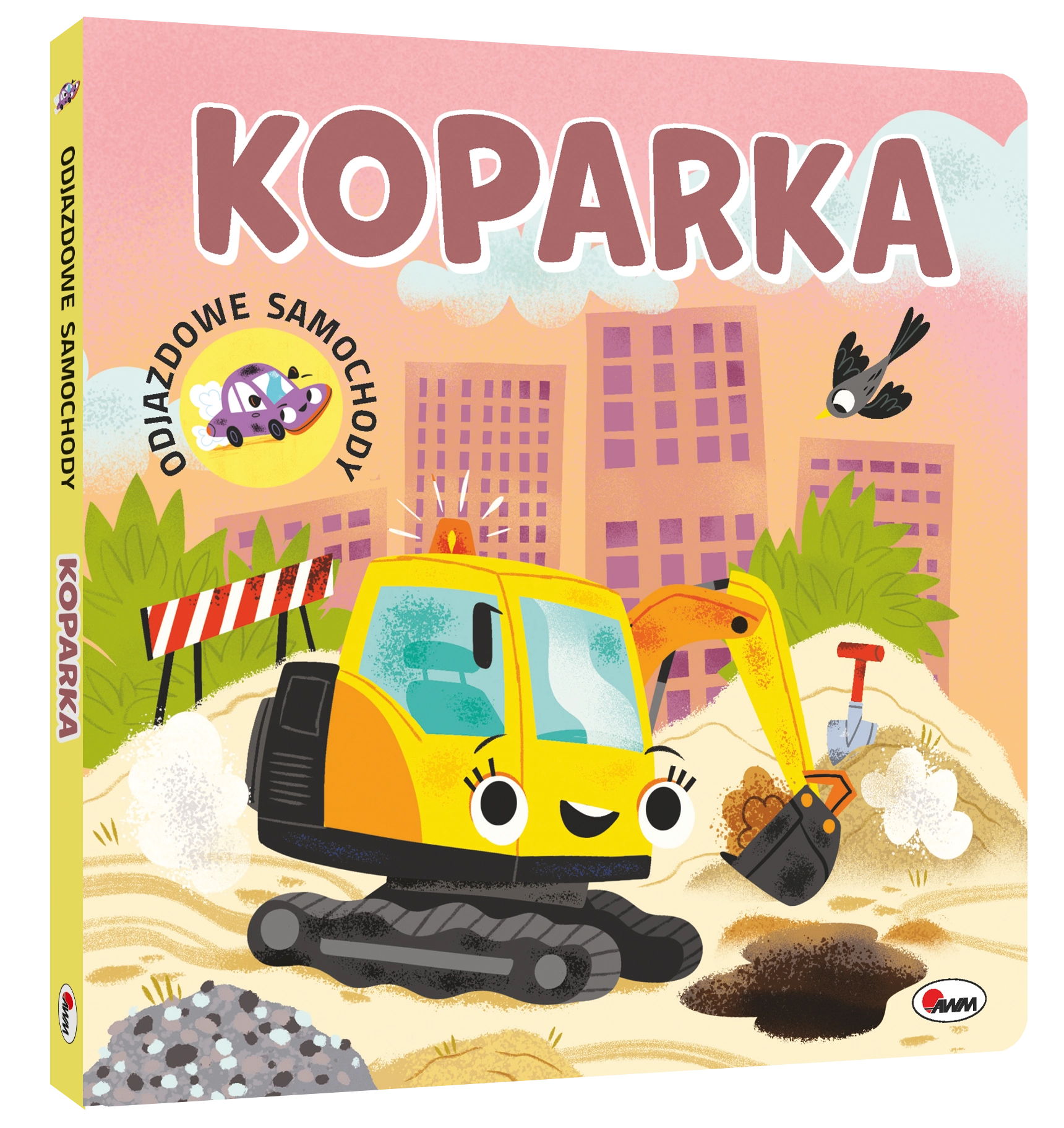 Odjazdowe samochody. Koparka - Książki