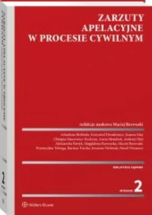 Zarzuty apelacyjne w procesie cywilnym, wydanie 2