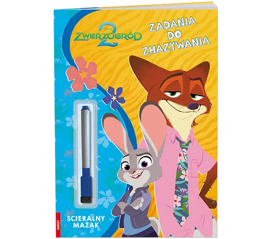 Zwierzogród 2. Zadania do zmazywania - Książki