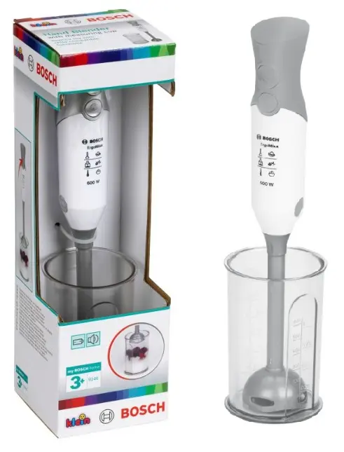 Blender Bosch z pojemnikiem srebrny - Zabawki