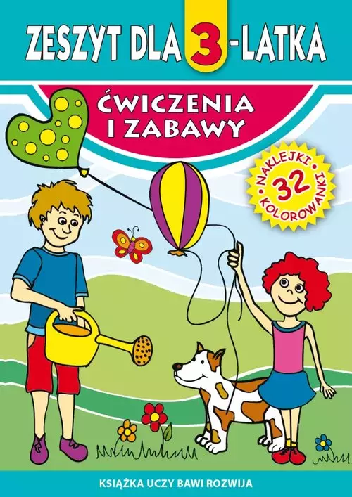 Zeszyt dla 3-latka - Książki