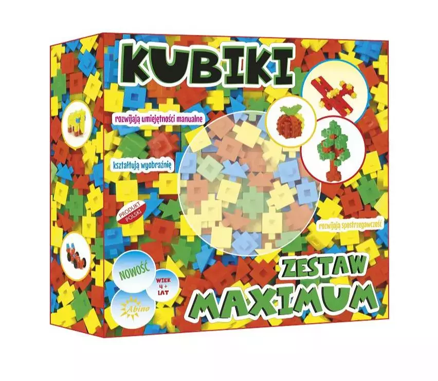 Kubiki. Zestaw maximum