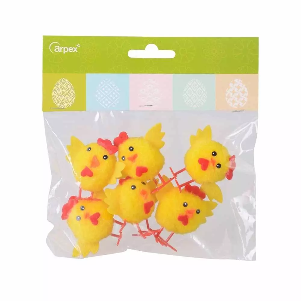 Kurczaki słodziaki 6szt - Papiernicze i szkolne