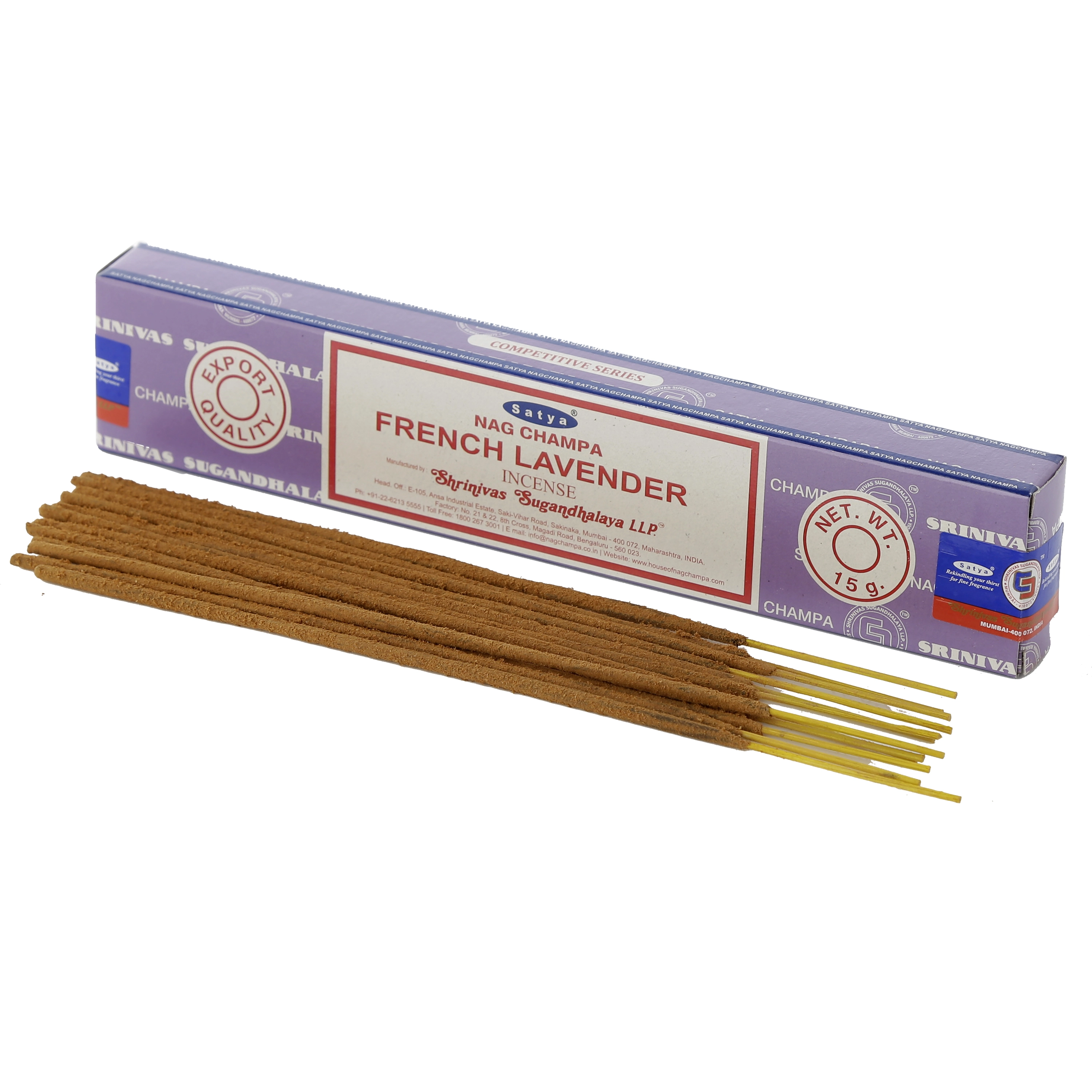Kadzidełka - Satya French Lavender Nag Champa - Mama i dziecko