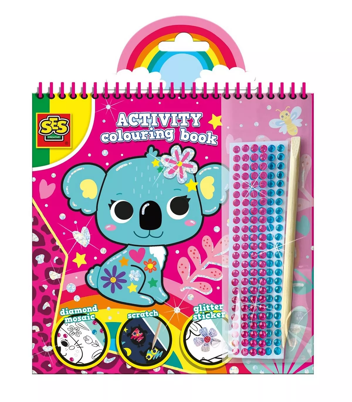 Kolorowanka diamentowa 3w1 - Książki