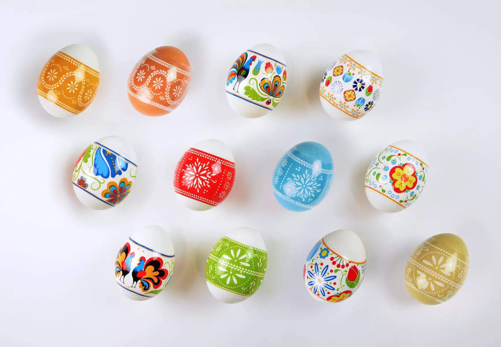 Owijki termokurczliwe na jajka - regionalne 12szt - Papiernicze i szkolne