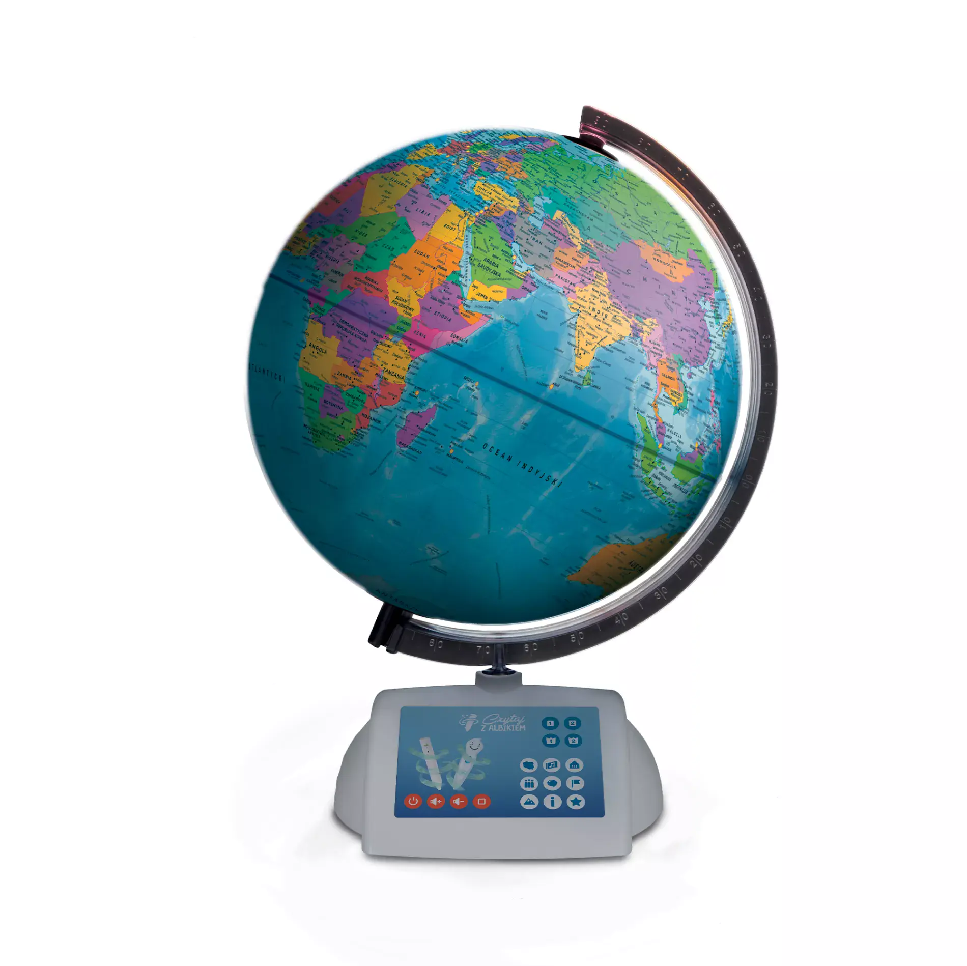 Czytaj z Albikiem. Globus 6+ - Gry