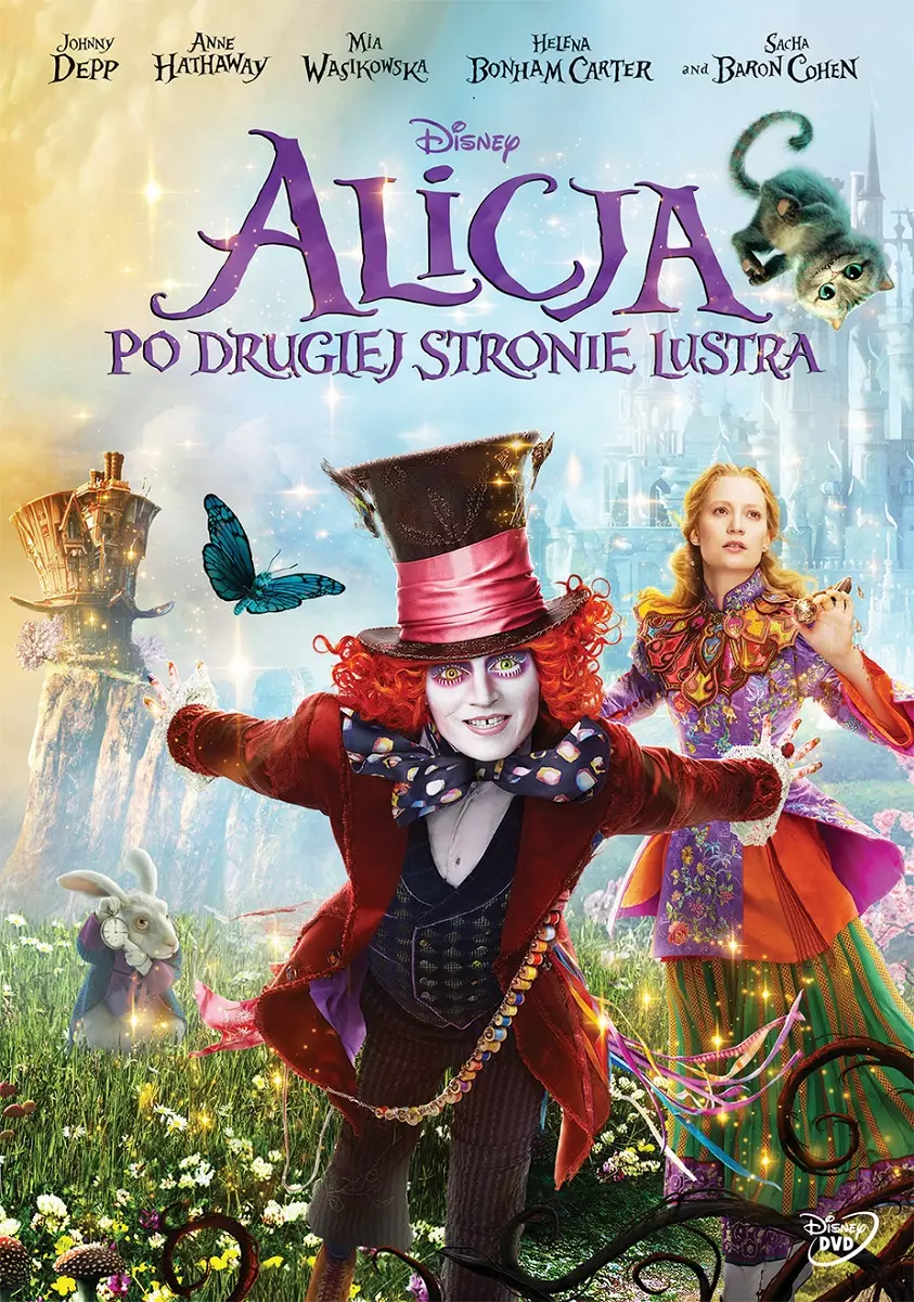 Alicja po drugiej stronie lustra, DVD - Filmy