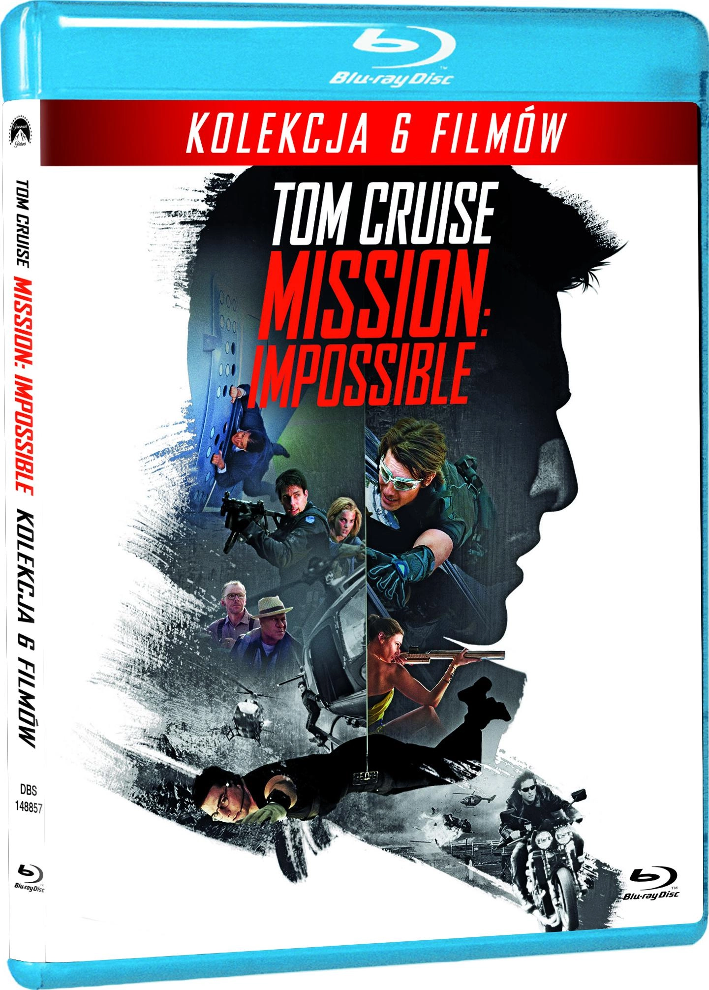 Mission Impossible. Kolekcja 6 filmów, 6 Blu-ray - Filmy