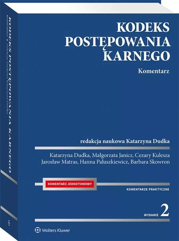 Kodeks postępowania karnego. Komentarz wyd.2 - Książki