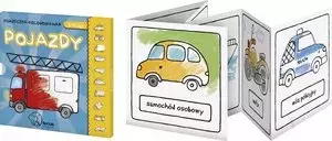 Pojazdy. Książeczka-kolorowanka 3-4 lat - Książki