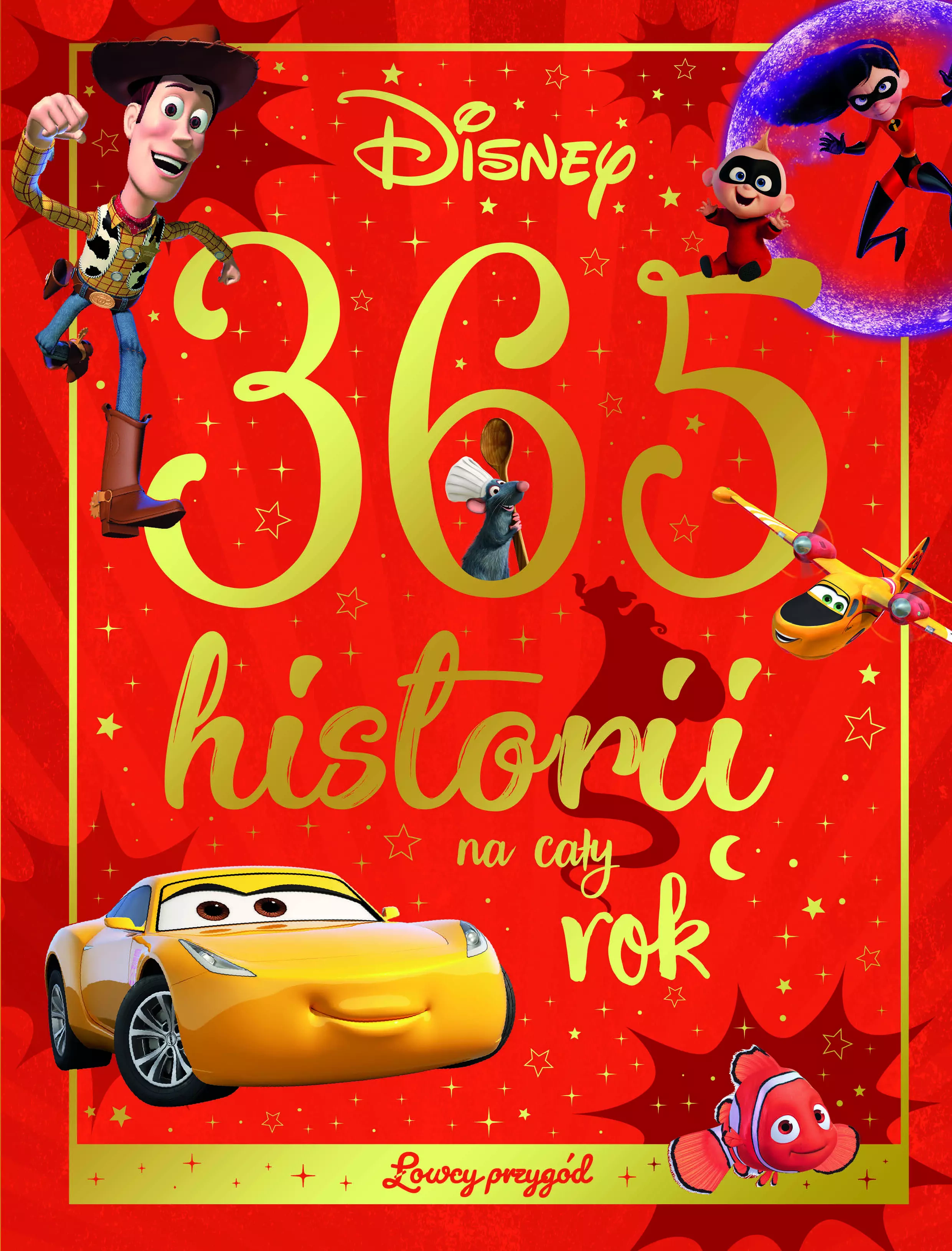 365 historii na cały rok. Łowcy przygód. Disney - Książki