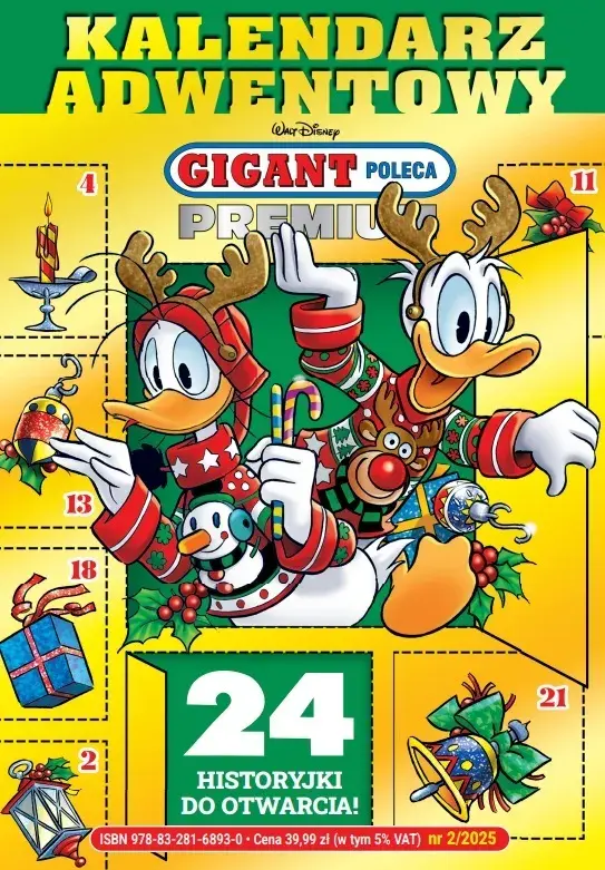 Gigant Poleca Premium. Kalendarz adwentowy. Tom 2/2025 - Książki