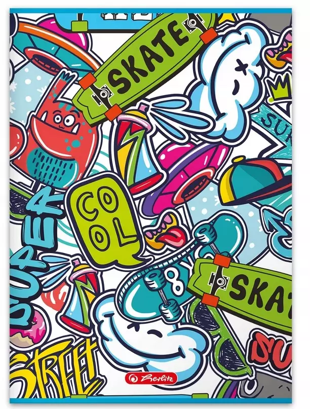 Zeszyt w trzy linie A5 Herlitz 32 kartek - Papiernicze i szkolne