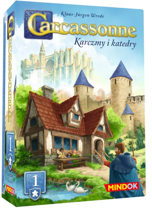 Carcassonne. Dodatek 1. Karczmy i katedry, wersja polska - Gry