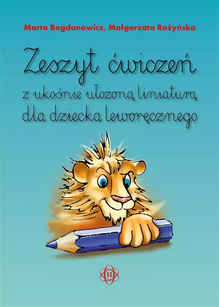 Zeszyt ćwiczeń z ukośnie ułożoną liniaturą dla... - Książki