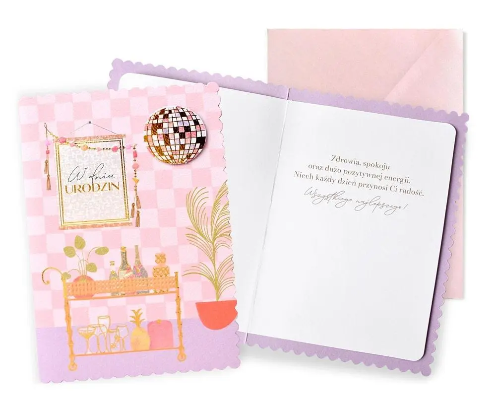 Karnet B6 Urodziny - Papiernicze i szkolne