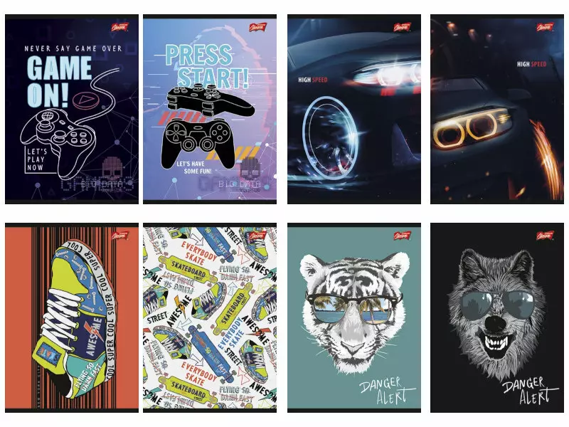 Zeszyt A5 32 kartki w wąską linie - Papiernicze i szkolne