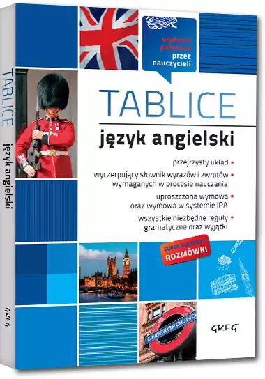 Tablice. Język angielski - Książki
