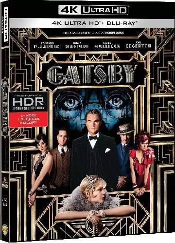 Wielki Gatsby, Blu-ray + Blu-ray 4K - Filmy