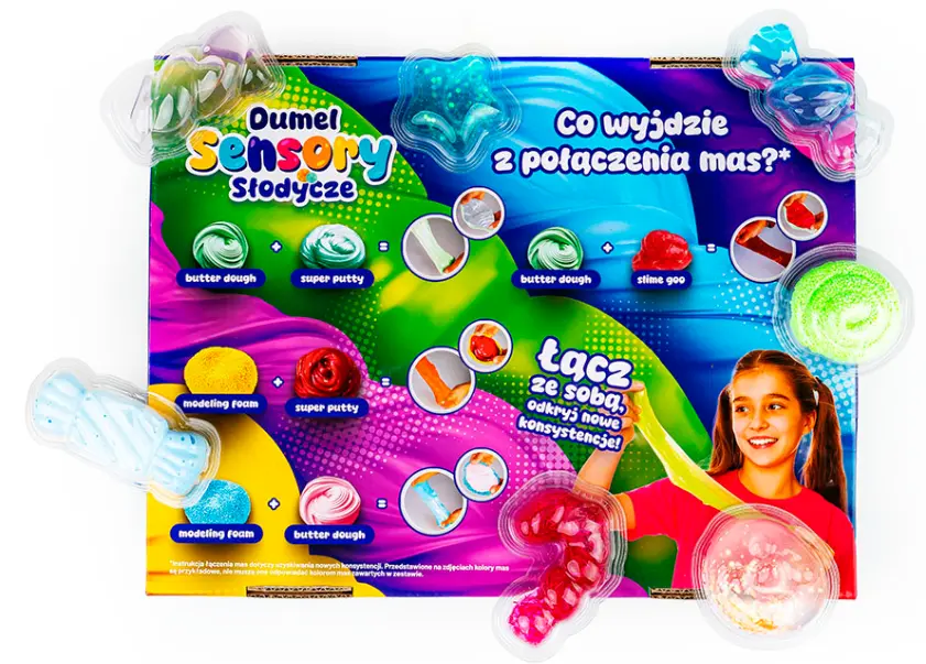 Sensory. Słodycze - Zabawki