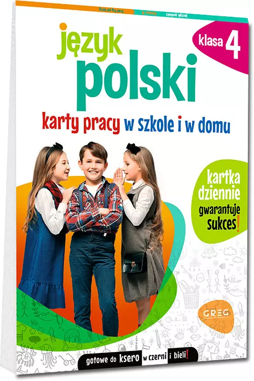 Język polski. Karty pracy w szkole i w domu. Klasa 4 - Książki