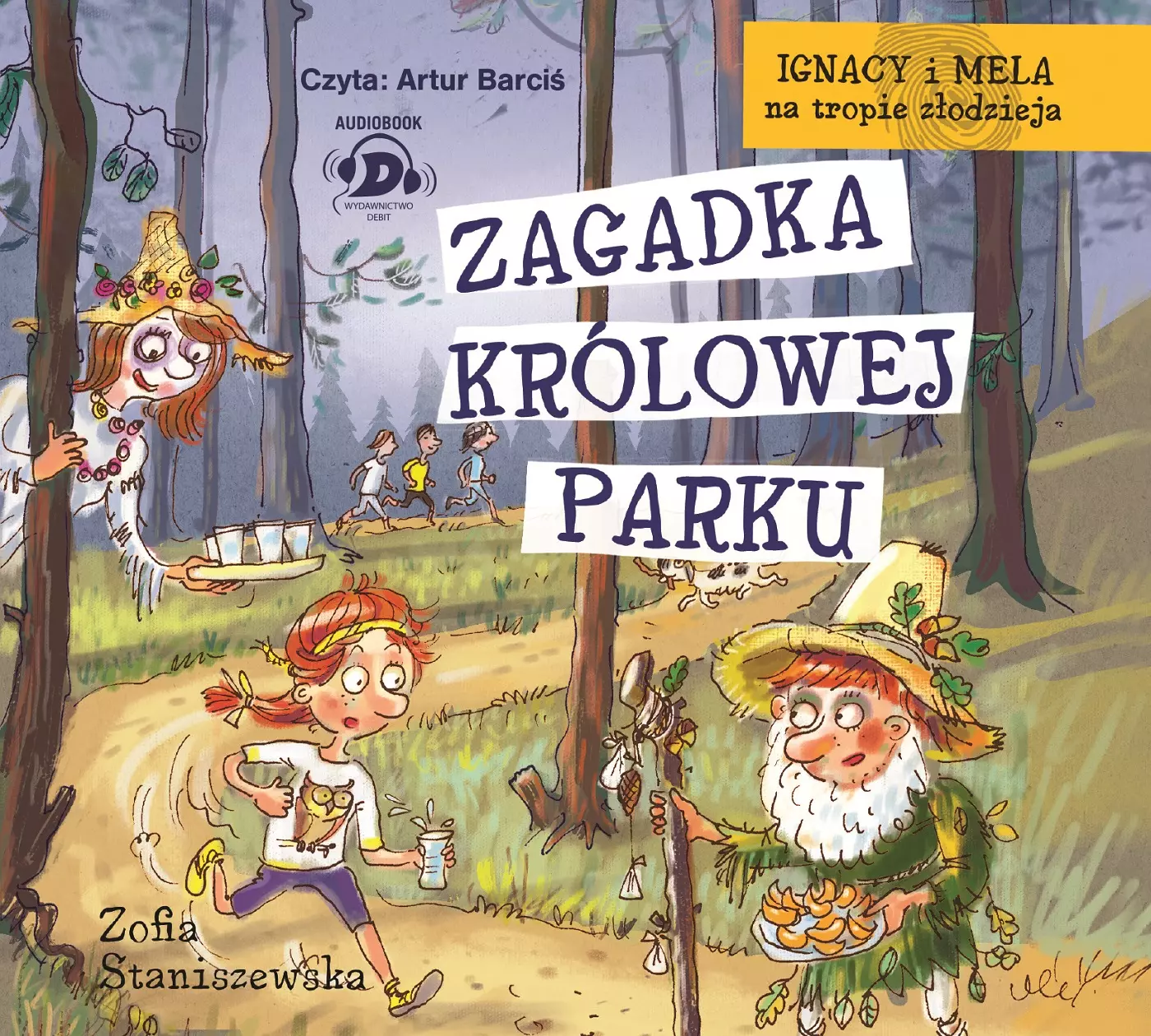 Ignacy i Mela na tropie złodzieja. Zagadka Królowej Parku. Audiobook - Audiobooki