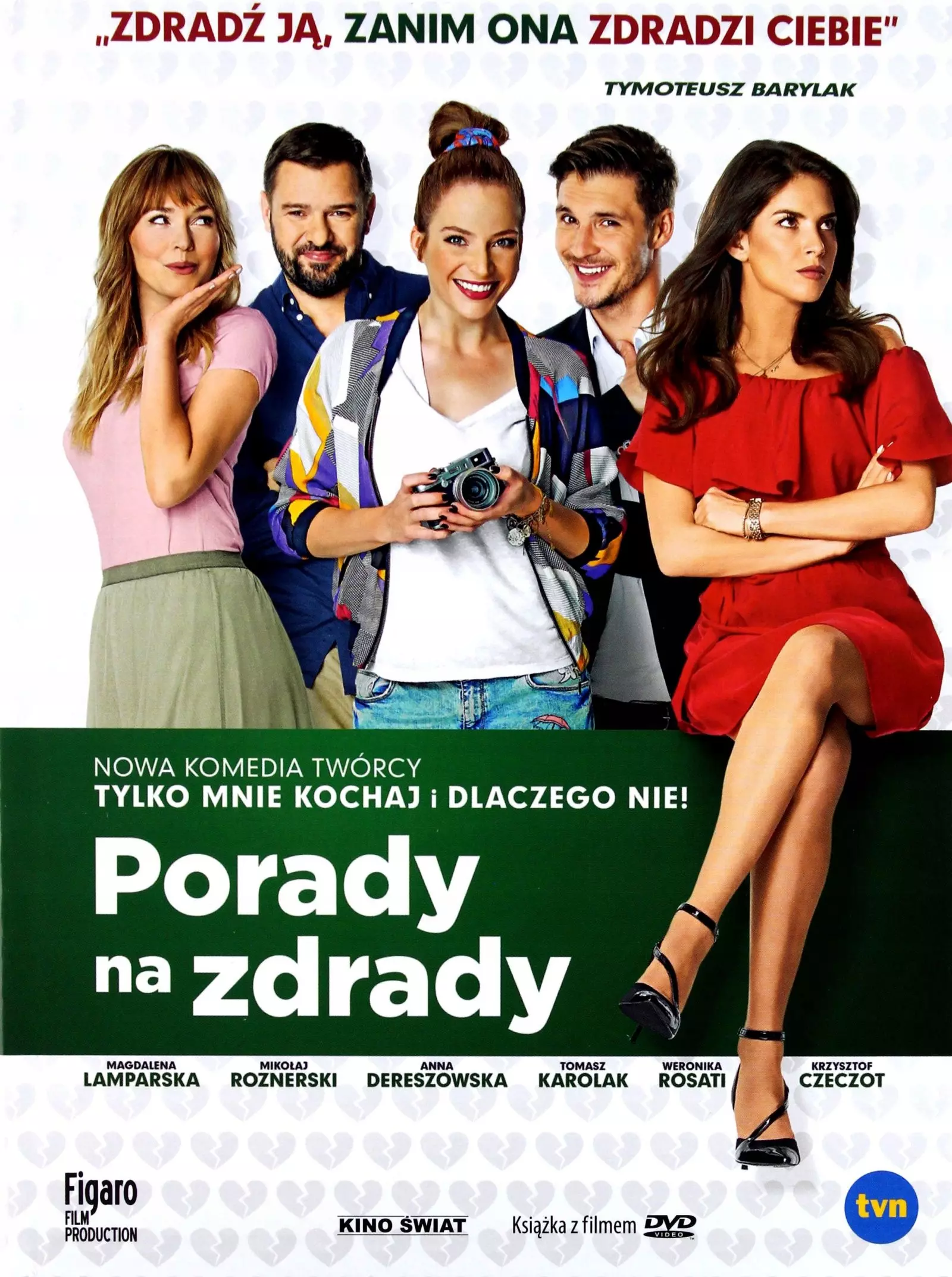 Porady na zdrady, booklet DVD - Filmy