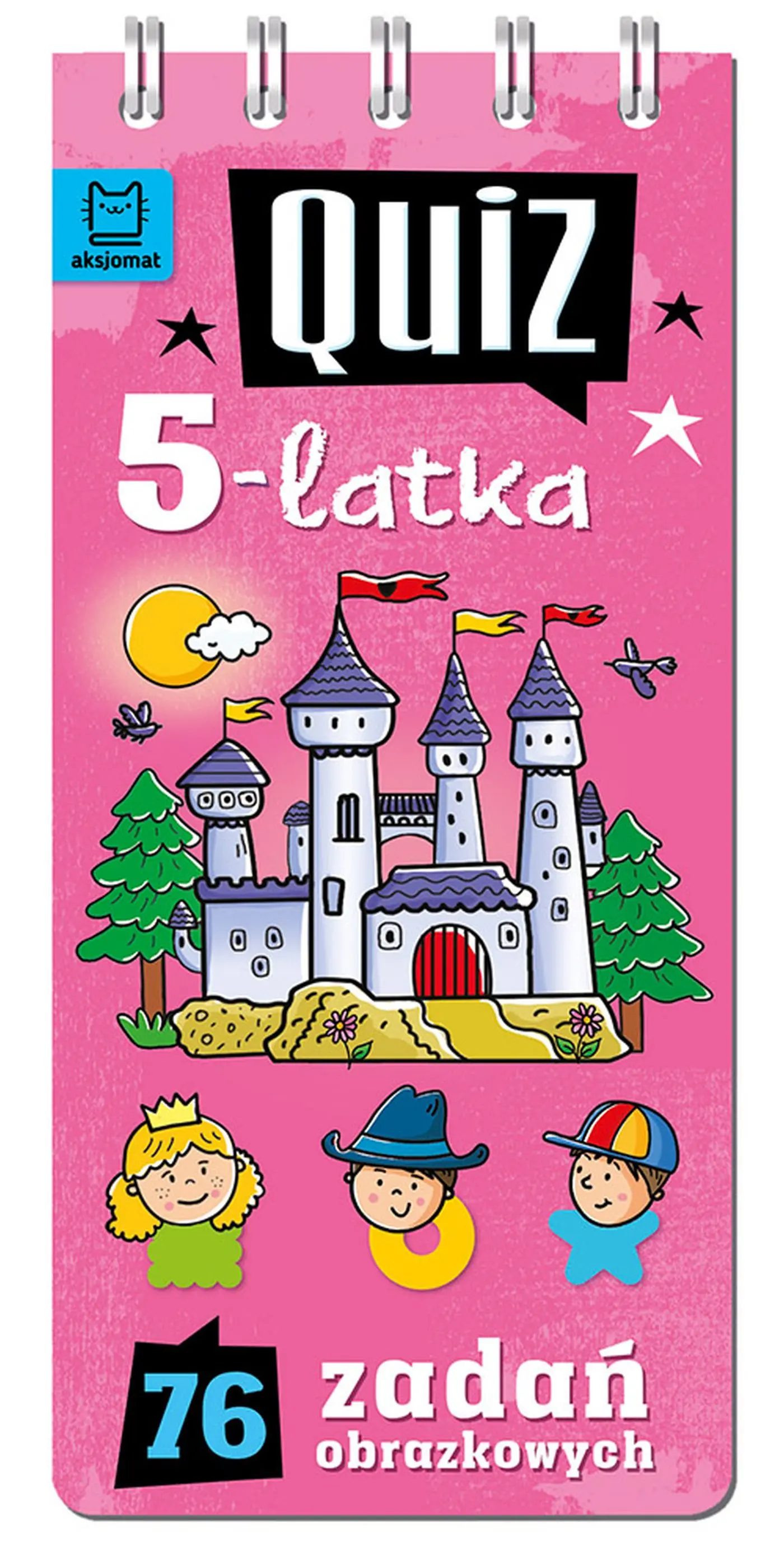 Quiz 5-latka. 76 zadań obrazkowych - Książki
