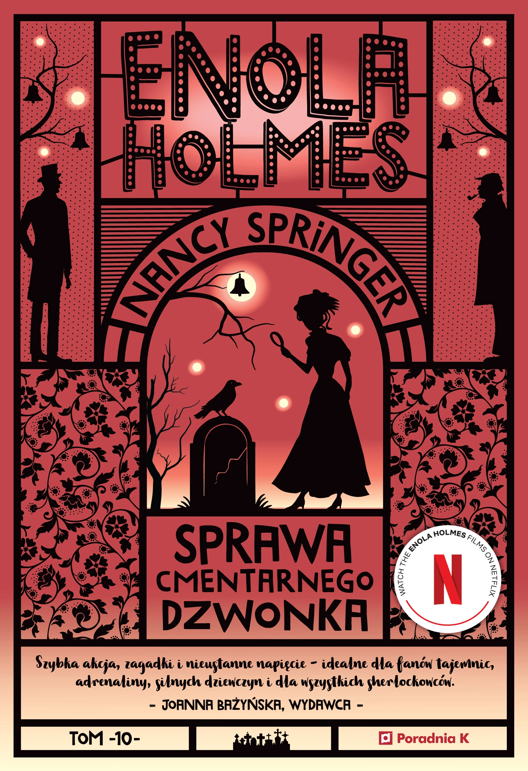Enola Holmes. Tom 10. Sprawa cmentarnego dzwonka - Książki