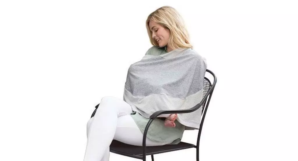 Szal 4&More dla karmiącej mamy rearl - Mama i dziecko