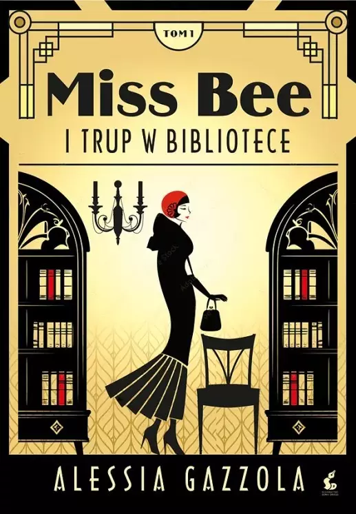 Miss Bee. 1. Miss Bee i trup w bibliotece - Książki