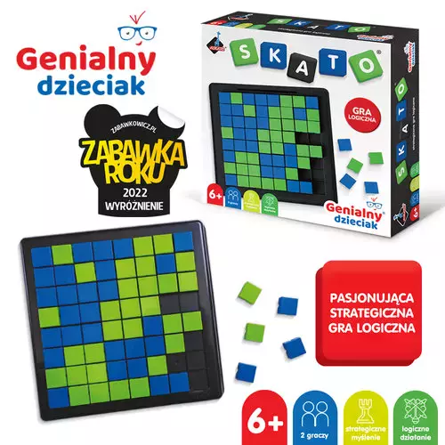 Genialny dzieciak SKATO gra logiczna 118345 - Gry