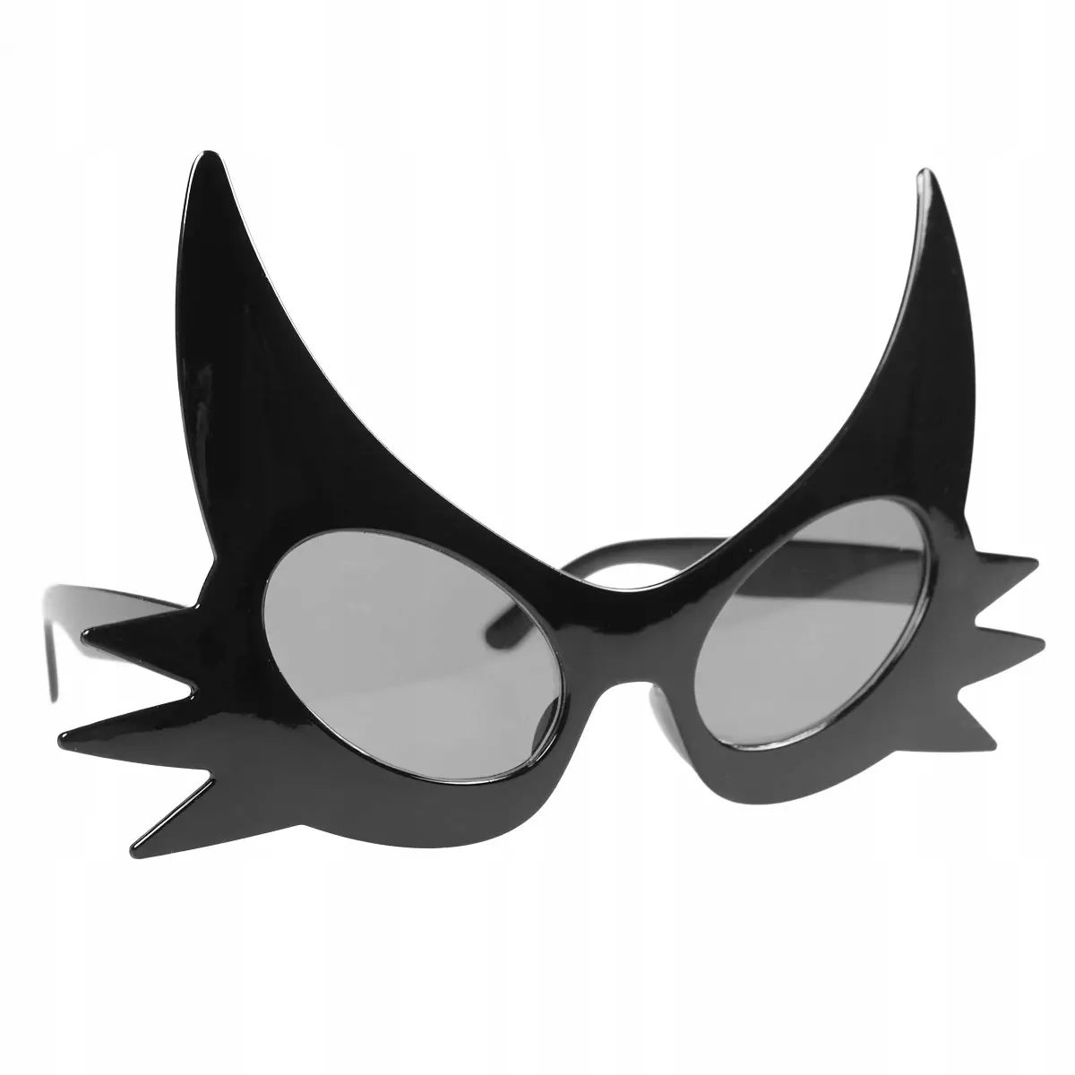 Okulary imprezowe KOT z szarymi szkłami fotobudka karnawał halloween party - Książki