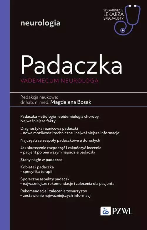 Padaczka. Vademecum neurologa. W gabinecie lekarza specjalisty. Neurologia - Książki