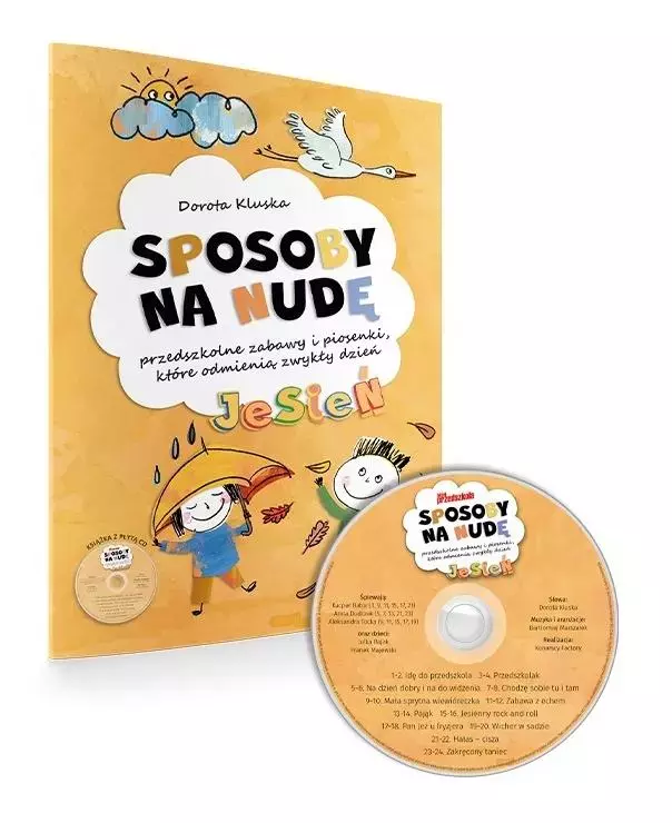 Spodoby na nudę. Jesień + CD - Książki