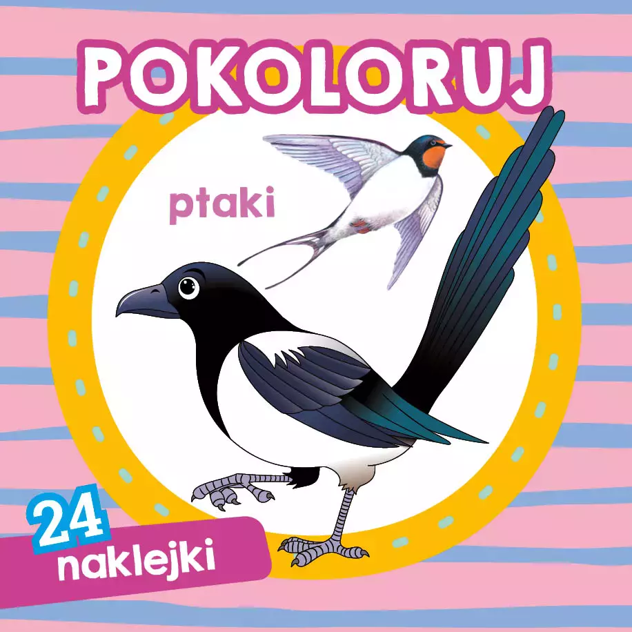 Pokoloruj. Ptaki - Książki
