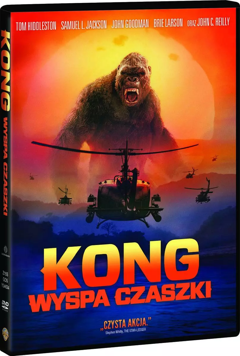 Kong. Wyspa Czaszki, DVD - Filmy