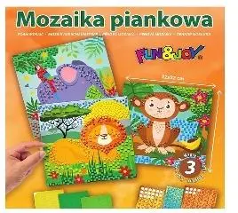 Mozaiki piankowe Zwierzęta 3 wzory - Zabawki