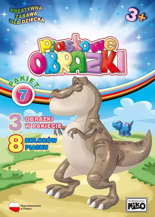 Piaskowe obrazki. Pakiet nr 7 - Zabawki