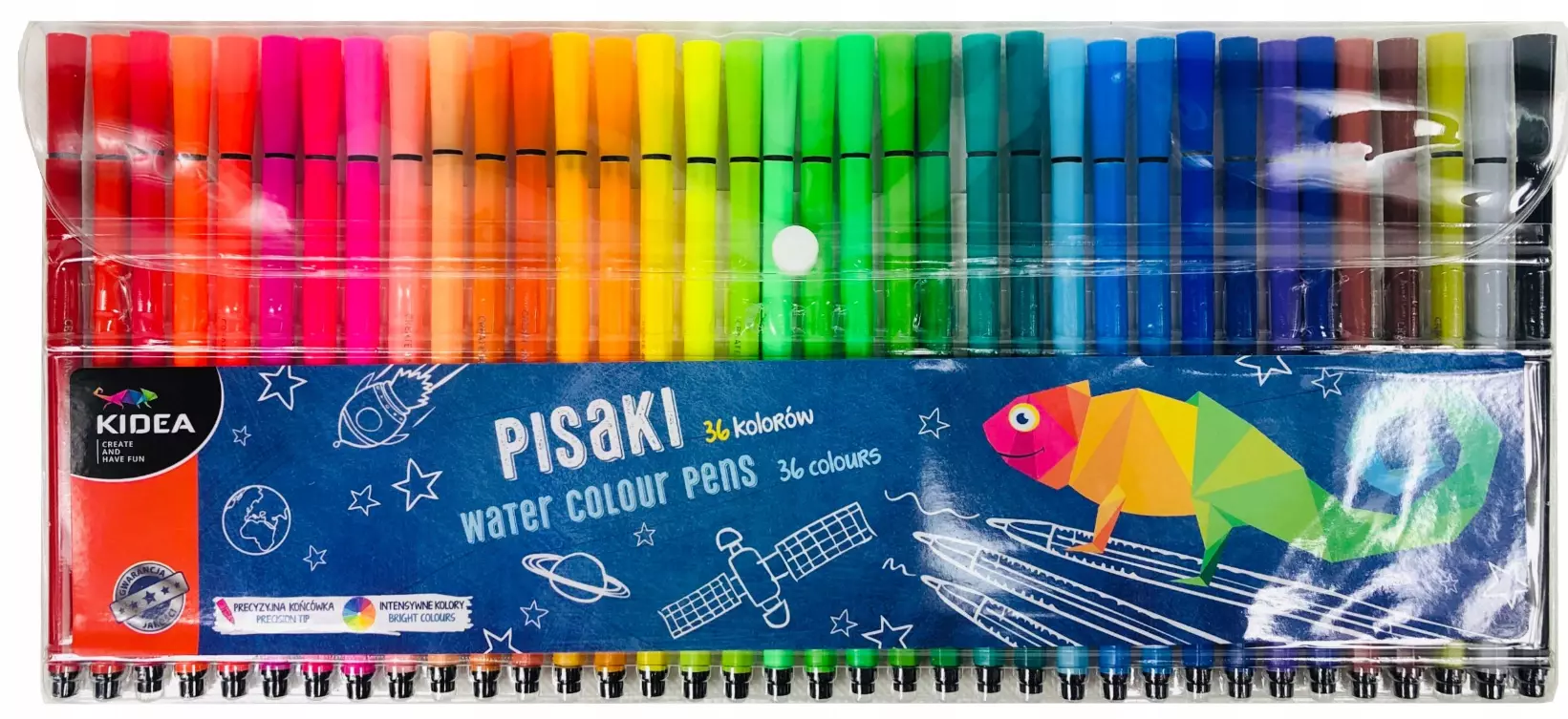 Pisaki w etui, 36 kolorów - Papiernicze i szkolne